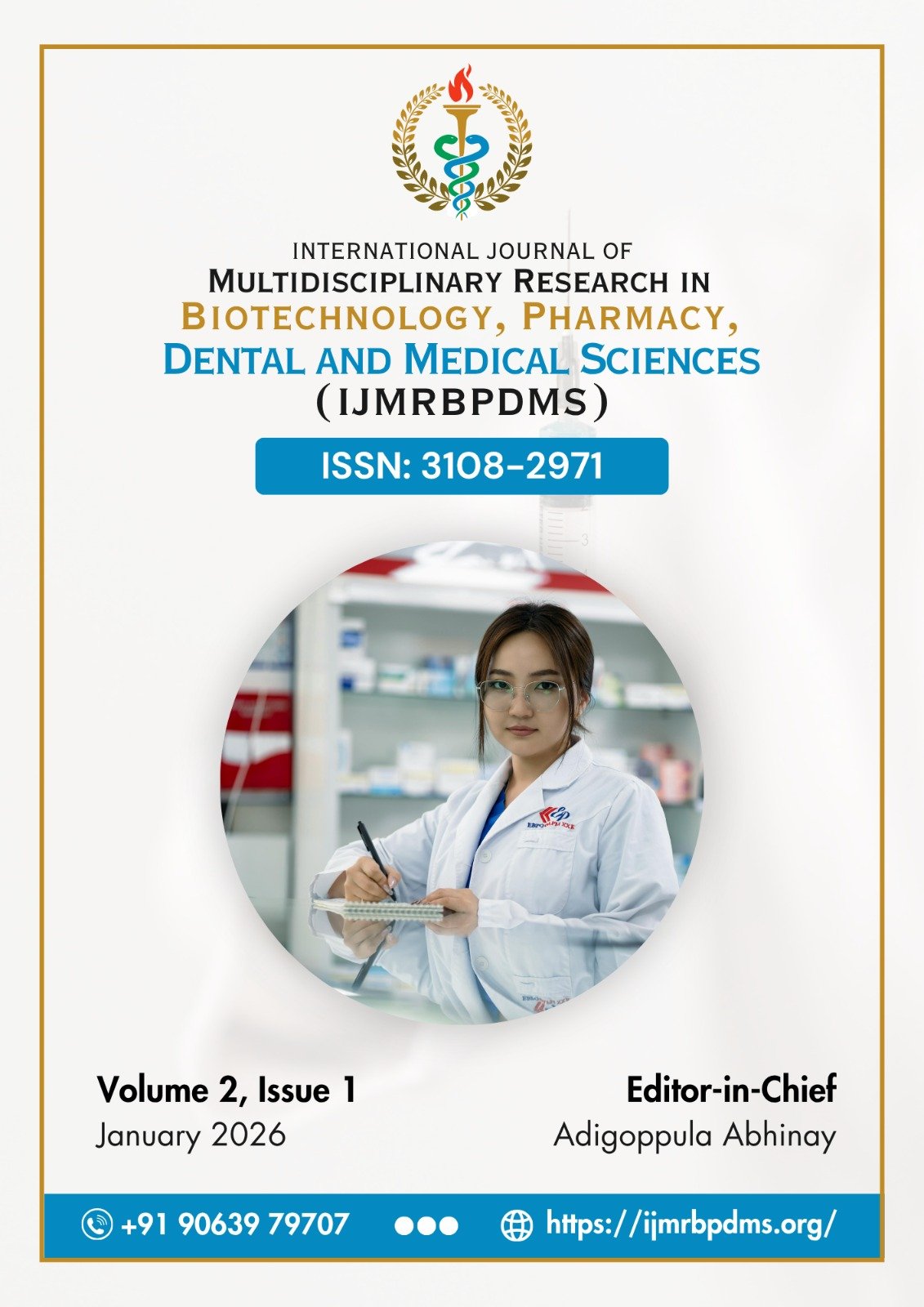 					View IJMRBPDMS:Vol 2, Issue 1, Junuary 2026
				